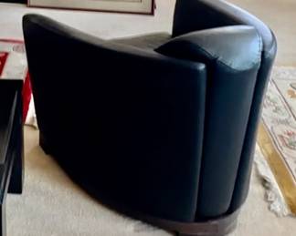 Calia Salotti Leather Club Chair