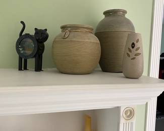 Decorative Stoneware vases 