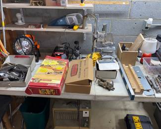 Assorted Hand Tools and Attachments 