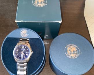 CITIZENS ECO DRIVE Men's Wristwatch. "WORKS" 