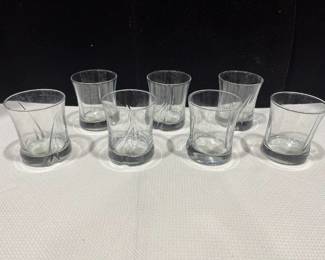 Seven rocks glasses