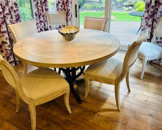 Kitchen Table, 6 Chairs, 1 Leaf 