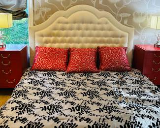 King Fabric Bed 