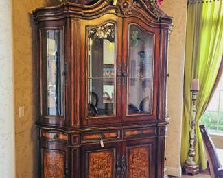 Hooker China cabinet. HUGE. Excellent condition. 