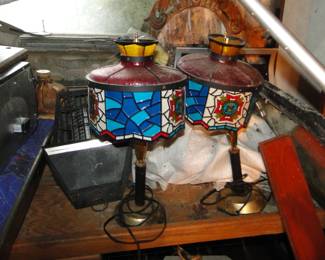 Tiffany style lamps