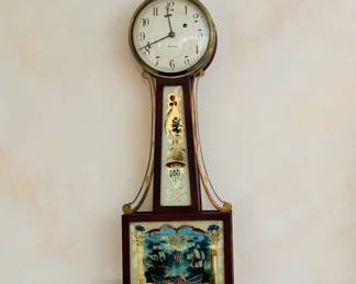 Waltham "Perry's Victory" Banjo Clock