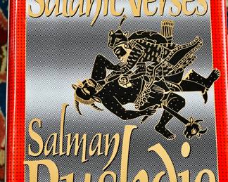 Satanic Verses signed by Salman Rushdie