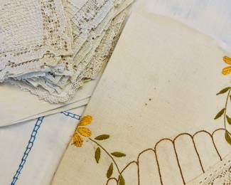 Vintage linens