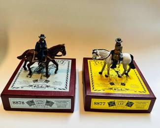 Britain's Miniatures.  General's Grant and Lee pictured here.