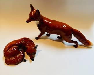 Beswick Foxes