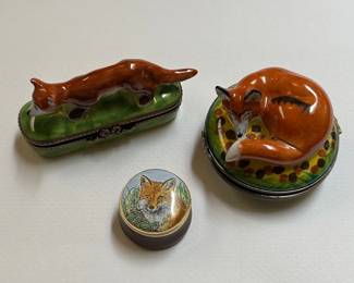 Limoges trinket boxes