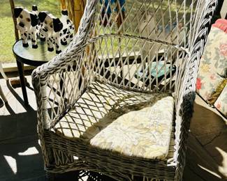 Vintage wicker