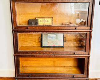 Vintage Barrister Bookcase