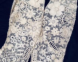 Extensive collection of antique lace 