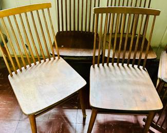 8 Hagafors Chairs (made in Sweden)