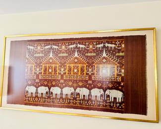 Framed Temple Hanging, Cambodia