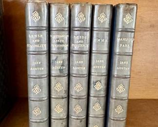 Jane Austen 5 volumes, complete (Riviere)