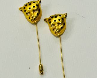Panther lapel pins