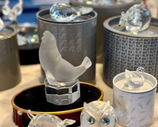 Swarovski Crysta Figurines 