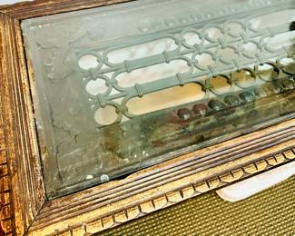 Wrought iron Console top