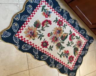 small area rug - wool 