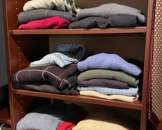 Men's sweaters - L - XL (cotton, cashmere and merino wool)