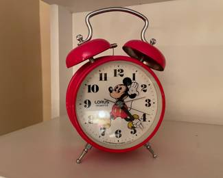 Vintage Mickey Mouse clock