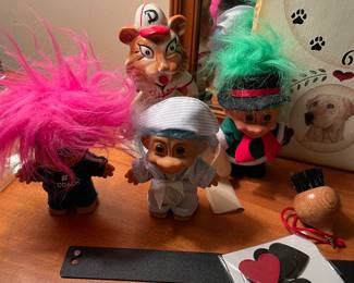 Troll dolls - vintage