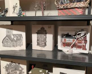Dept 56 Village houses