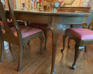 Another view of the table and chairs