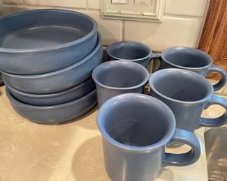 Dansk bowls and coffee cups