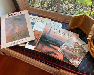 Art and Travel books - large size