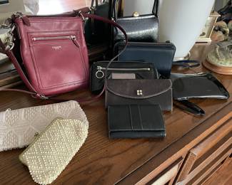 purses:  Coach. leather and more