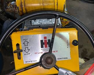 Vintage Cub Cadet Lawn Mower 