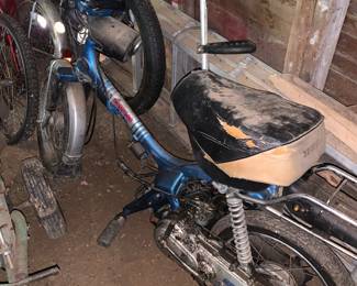 1970’s Honda Express Pedal Bike/Scooter. 