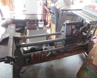 Shop Smith Wood Lathe
