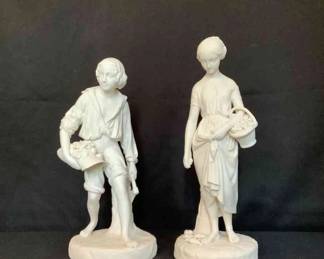 Copeland Parian Figurines 