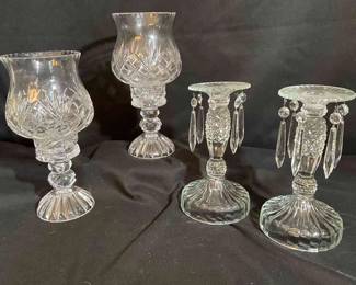 Crystal Candleholders 