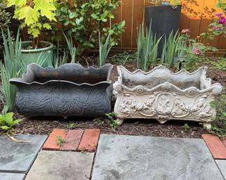 Metal Flower Planters