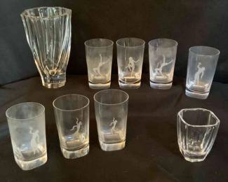 Orrefos Crystal Vases And Friends