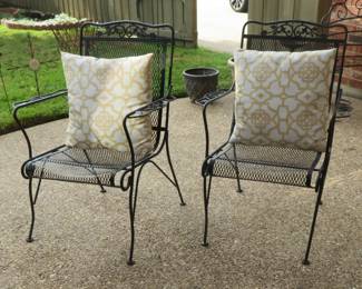 Russell Woodard Oak Leaf and Acorn chairs - total of 4