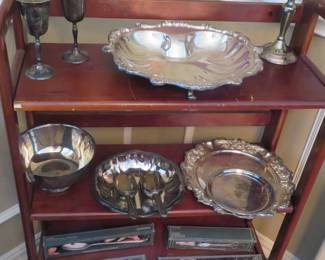 Silverplate servingware