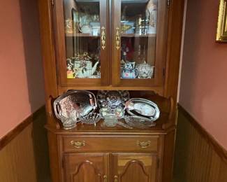 American Drew Corner Cabinet
