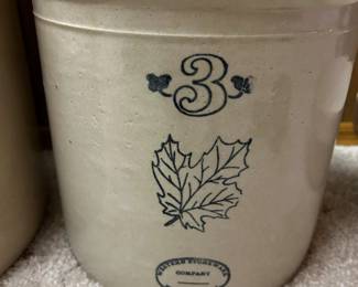 Western Stoneware 3 Gallon Crock