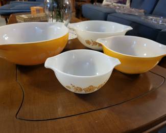 Butterfly Gold Pyrex Corning Ware