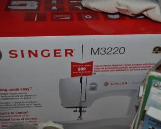 New Singer M3220 in box.