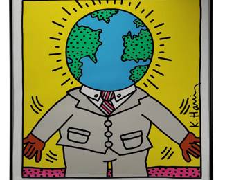 KEITH HARING Global Man