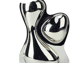 RON ARAND for Alessi Babyboop Metal Sculpture Vase