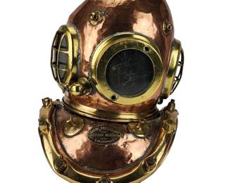 Antique Submarine Divers Helmet