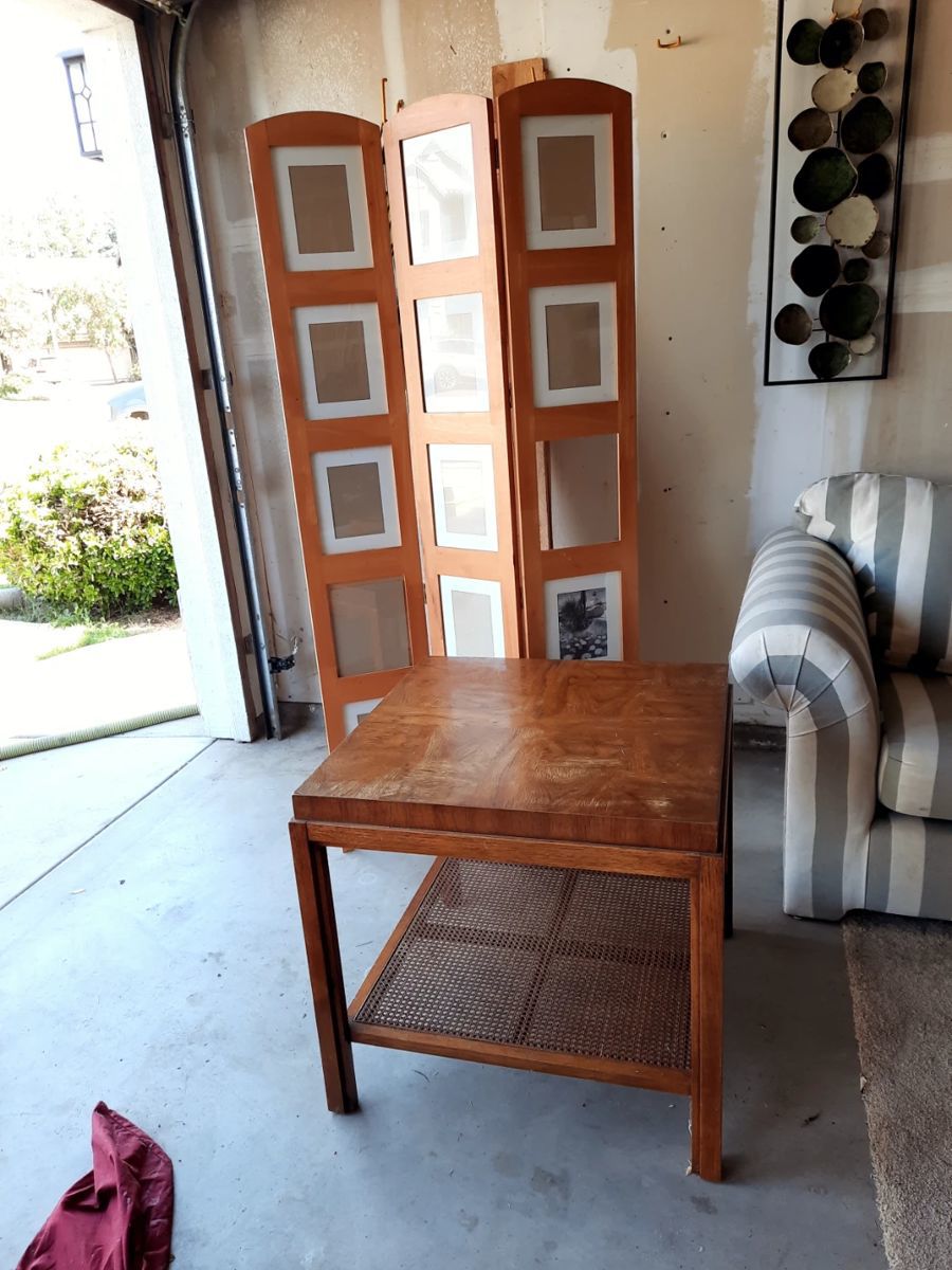 End table matches coffee table! $145 for set.